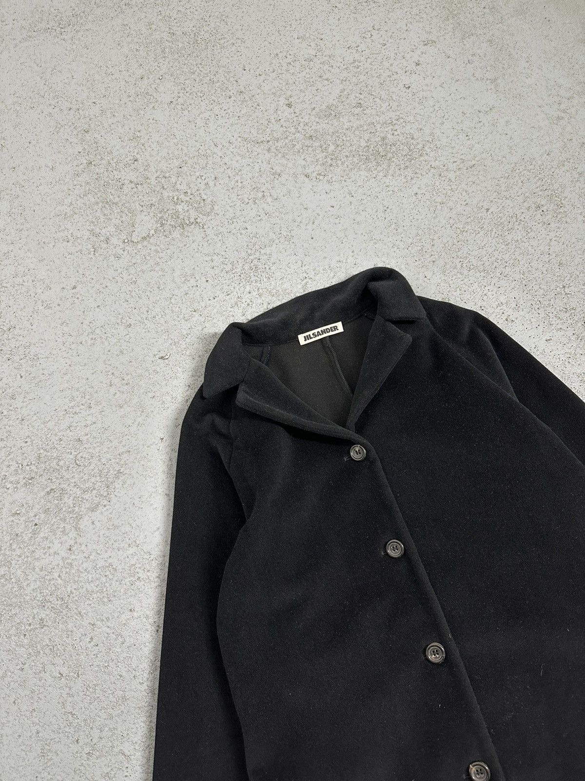 Jil Sander Vintage 90s Jil Sander Fleece Wool Jacket Size M / US 6-8 / IT 42-44 - 4 Thumbnail