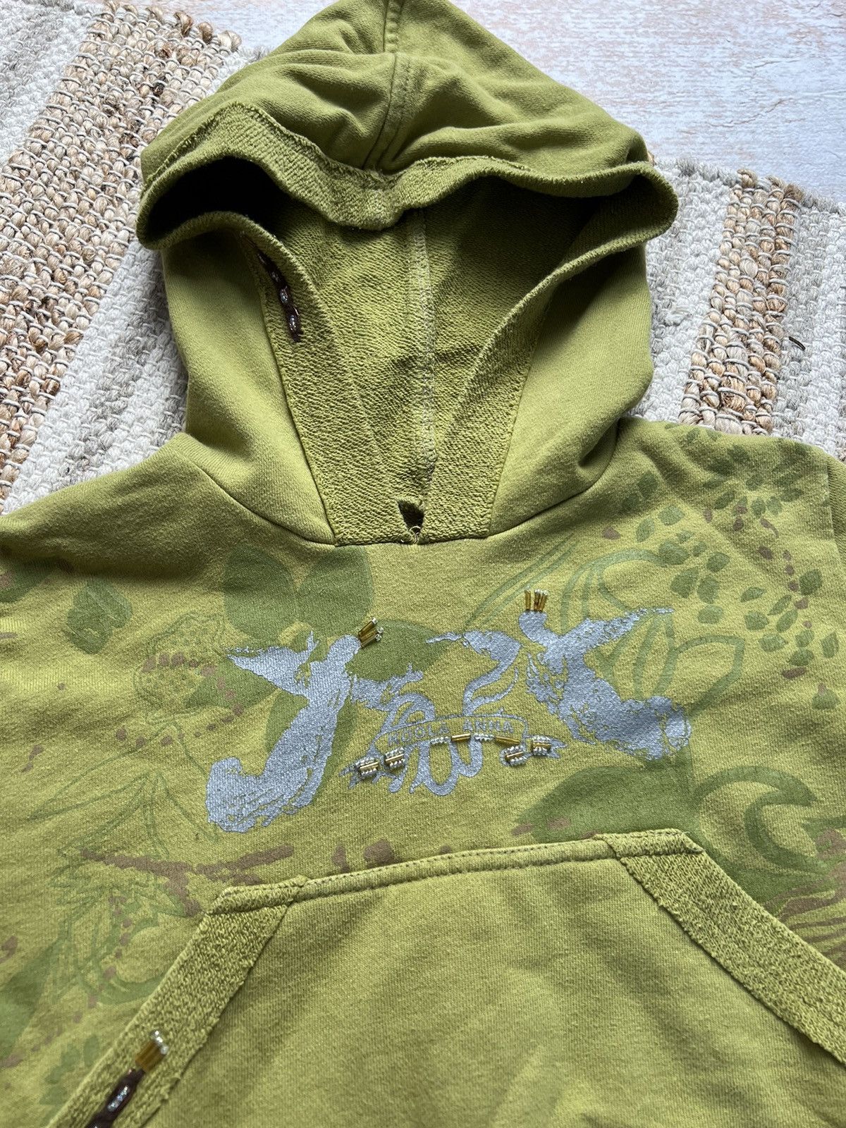 Japanese Brand × Vintage Vintage Japanese cropped hoodie Size S / US 4 / IT 40 - 4 Thumbnail