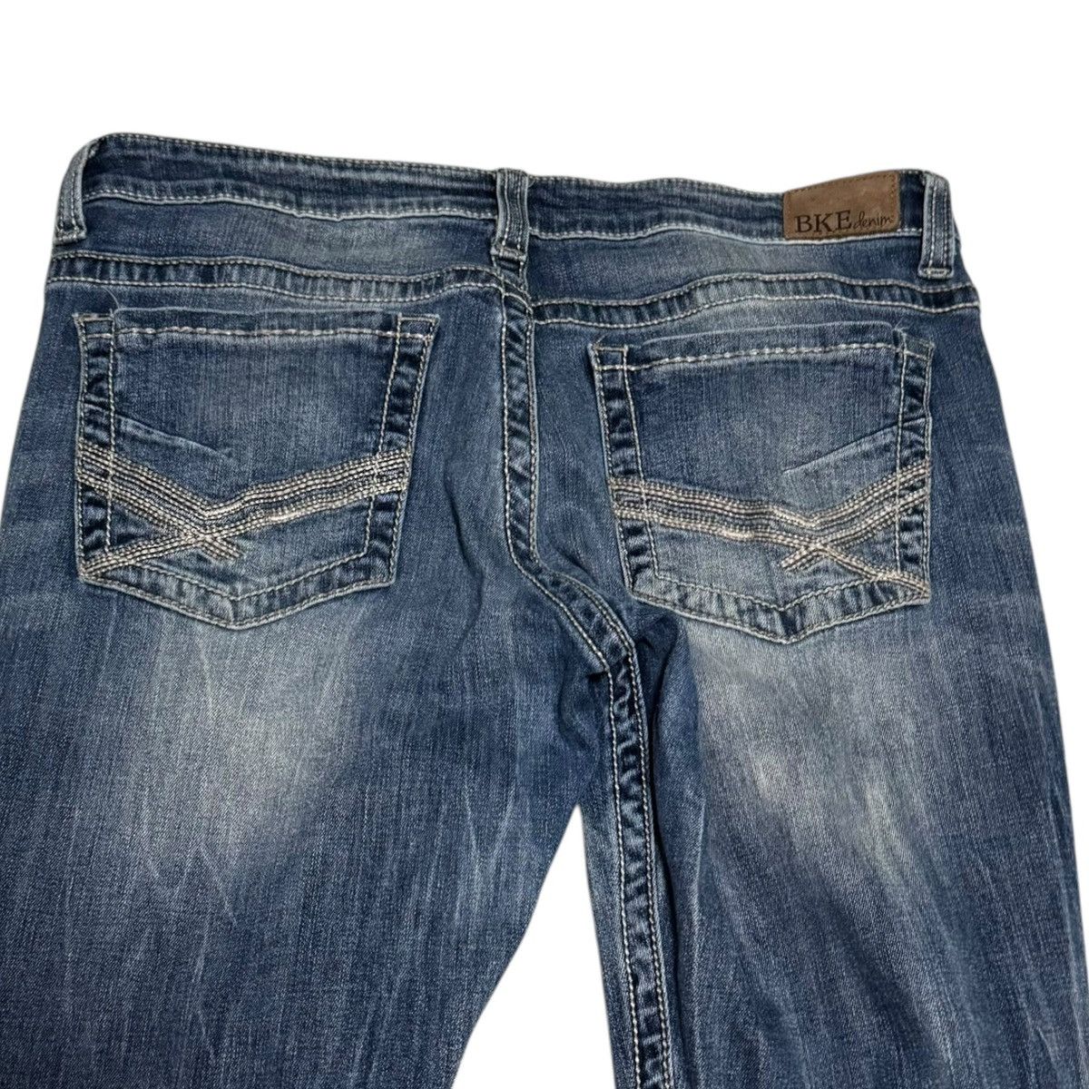 BKE BKE Denim Embroidered Pocket Jeans Women's 34x30.5 Size 34" / US 12 / IT 48 - 3 Thumbnail