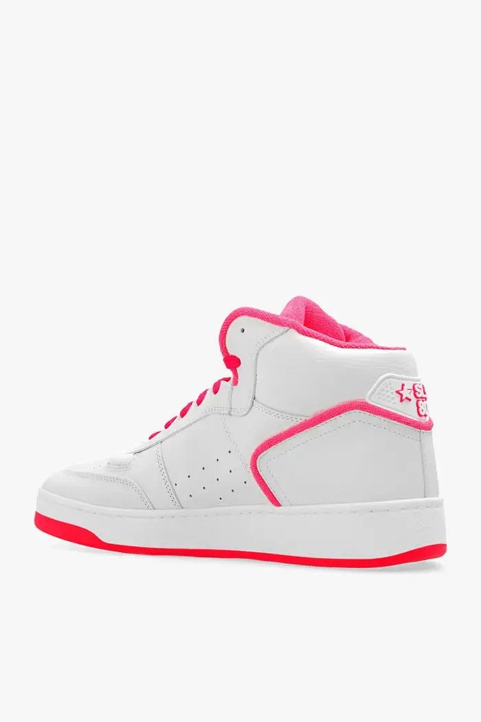 o1bcso1str1124 Mid Top Sneakers in White