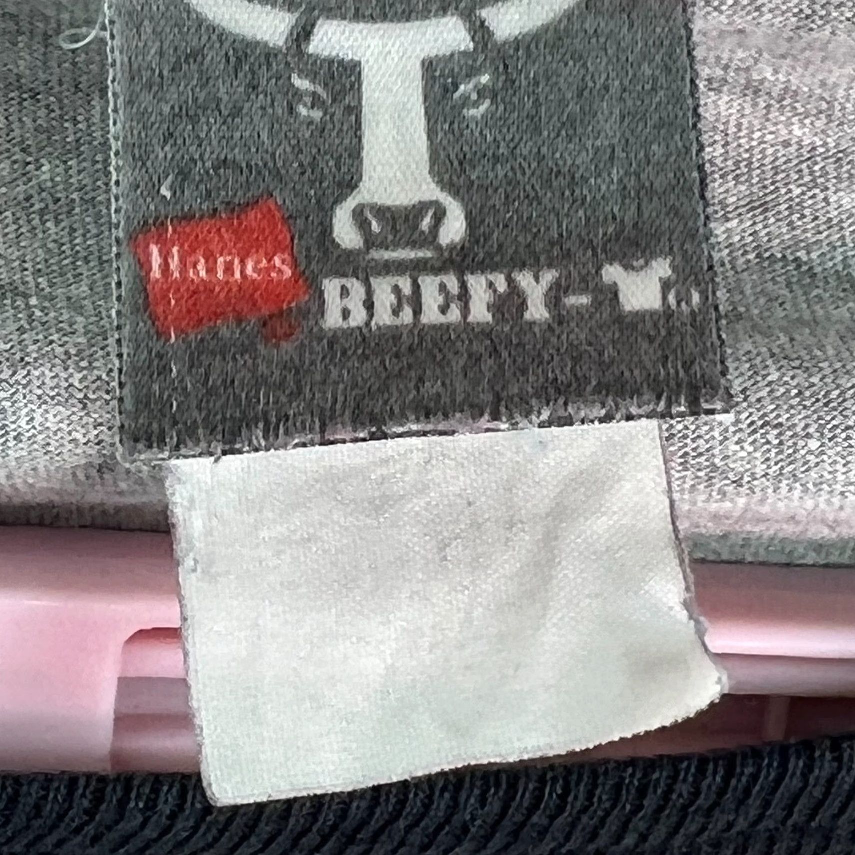 Hanes Mountain Dew MDXT Shirt XL Mens Short Sleeve Gray Hanes Beefy-T Graphic Print Adventure Time Astro Boy T-Shirt Size US XL / EU 56 / 4 - 4 Thumbnail
