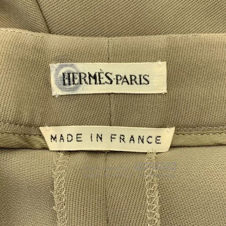 Hermes Hermes Bilateral H-knot polyester fiber trousers Size 25" / US 0 / IT 36 - 5 Thumbnail