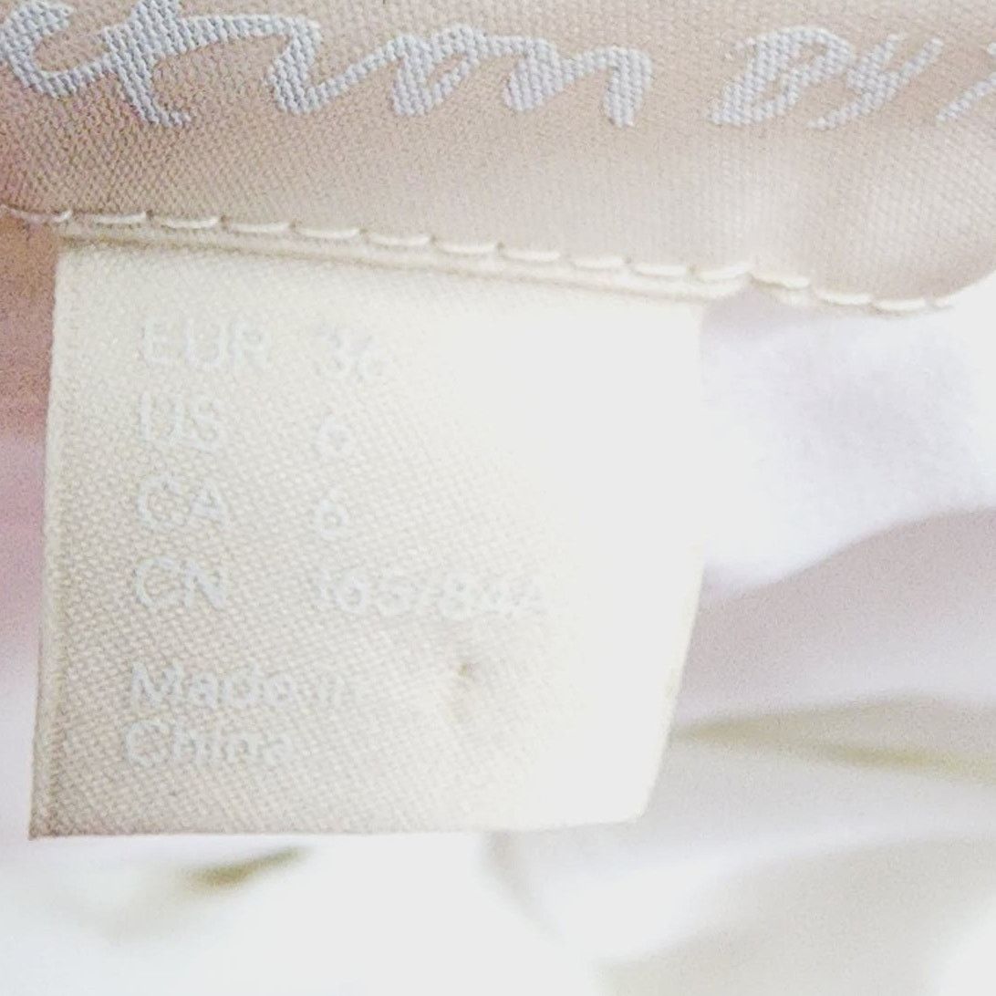 Other H&M Conscious Collection White Dress Boho Cottagecore Size M / US 6-8 / IT 42-44 - 3 Thumbnail