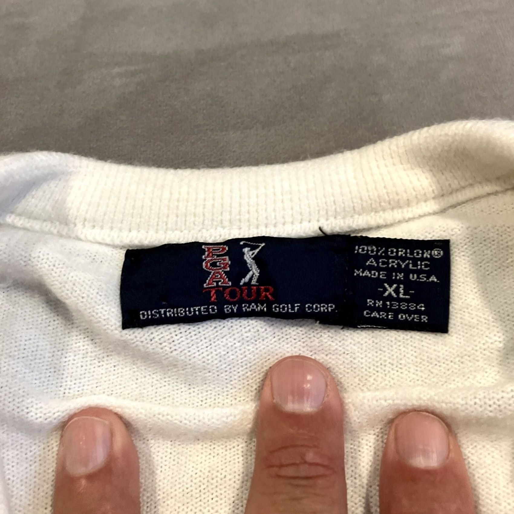 PGA Tour VINTAGE PGA TOUR Sweater Tee? Size US L / EU 52-54 / 3 - 3 Thumbnail