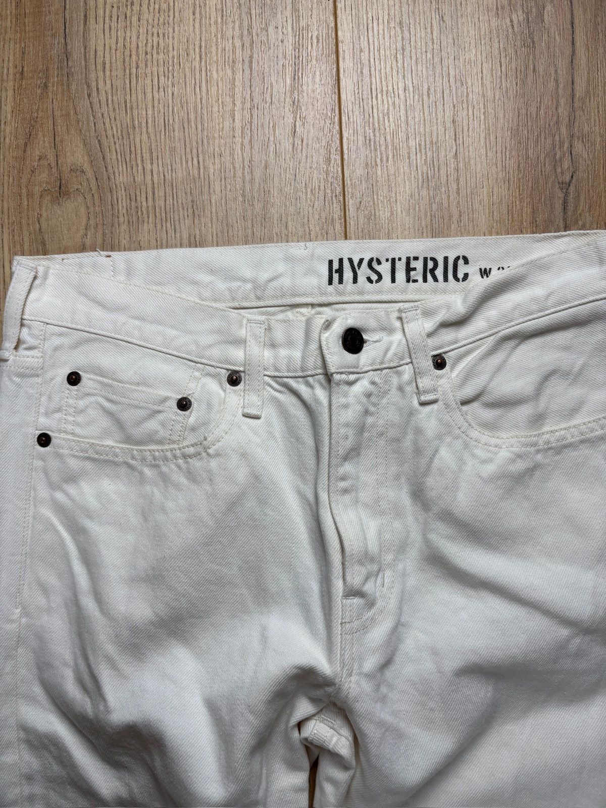 Hysteric Glamour Hysteric Glamour Archive Jeans White Size 30" / US 8 / IT 44 - 4 Thumbnail