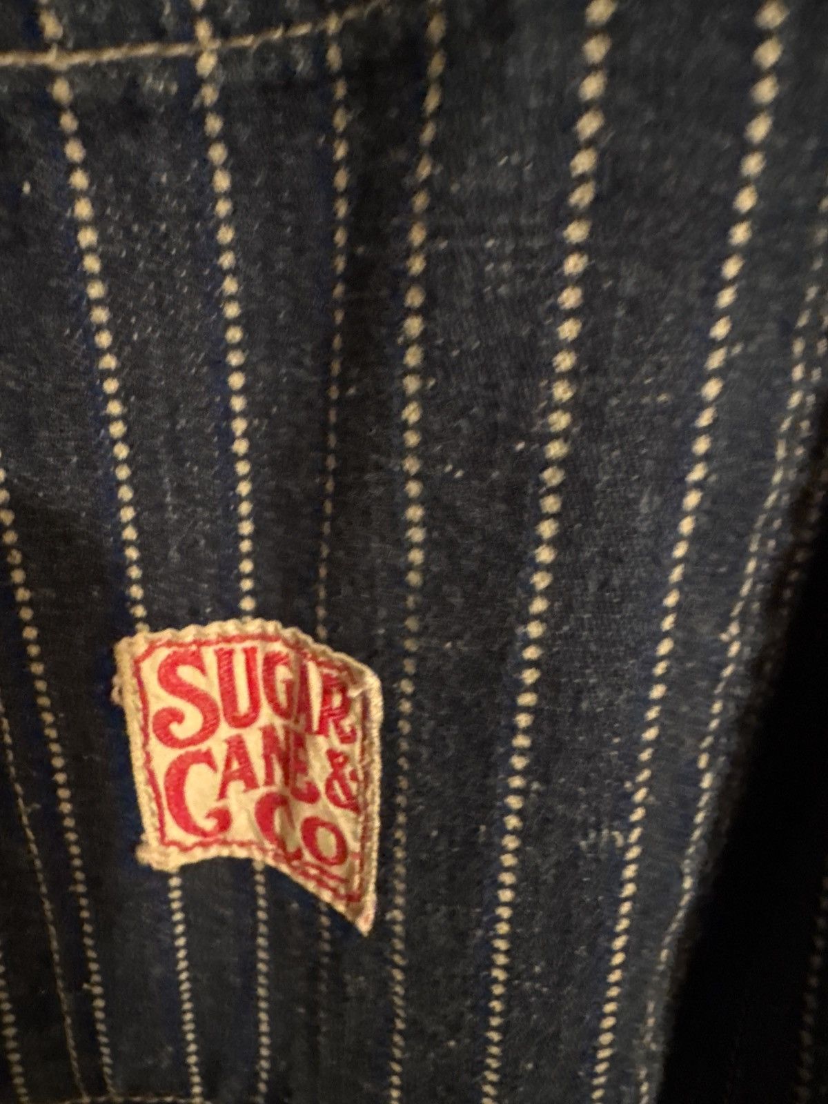 Sugar Cane Amazing Sugar Cane Denim Chore Coat Size US L / EU 52-54 / 3 - 3 Thumbnail