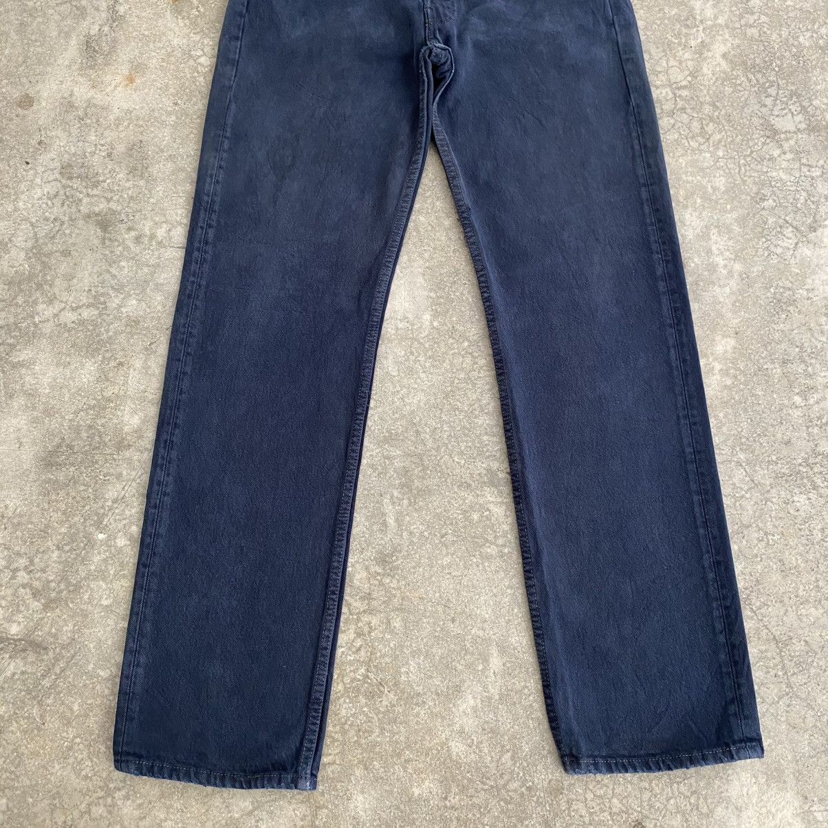 Levi's Vintage 1993 Levis 501 Over Dyed Faded Black Denim Jeans Size US 30 / EU 46 - 4 Thumbnail