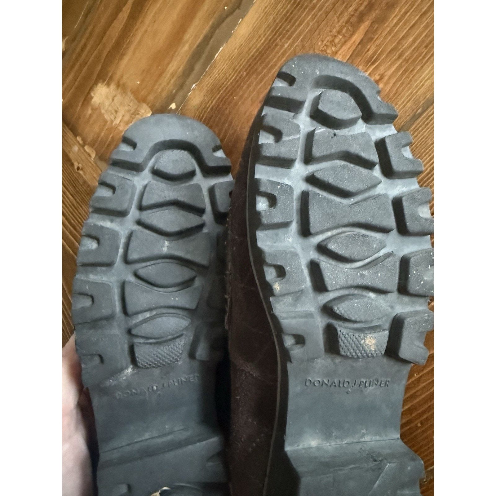 Donald Pliner Donald J Pliner Peggi Lug Sole Loafers Brown Suede US Size 8 Size US 8 / IT 38 - 4 Thumbnail