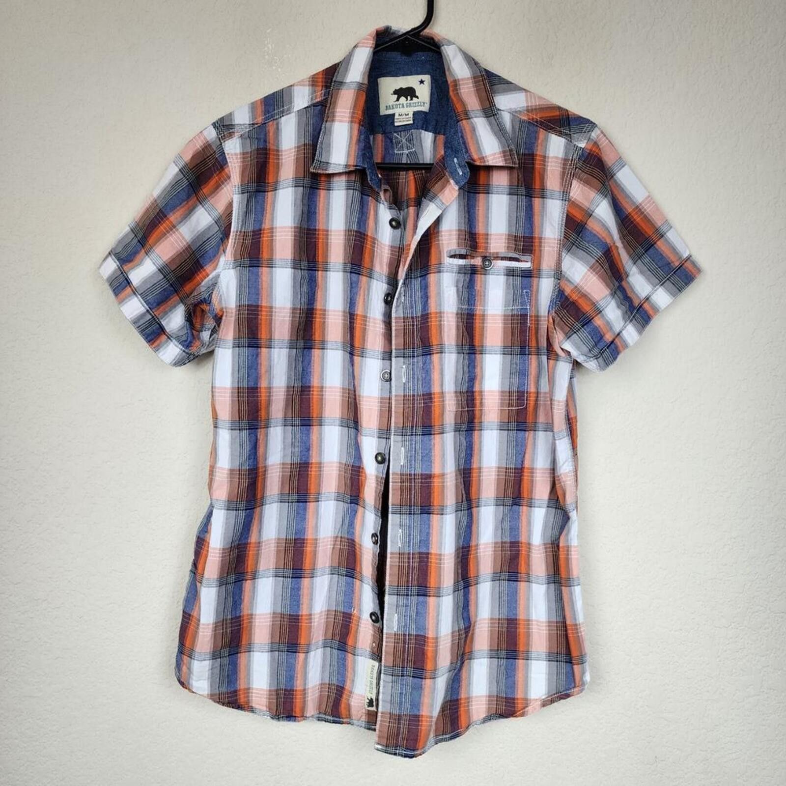 Dakota Grizzly Cotton Dakota Grizzly Medium Plaid Shirt Size US M / EU 48-50 / 2 - 1 Thumbnail