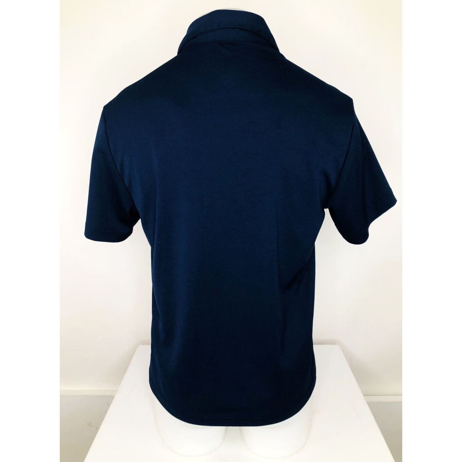 Vintage EDGY DOGS Vintage Japanese Asian Art Mens Shirt S Blue Short Sleeve Button-Up Shirt - EXCELLENT Size US S / EU 44-46 / 1 - 5 Thumbnail