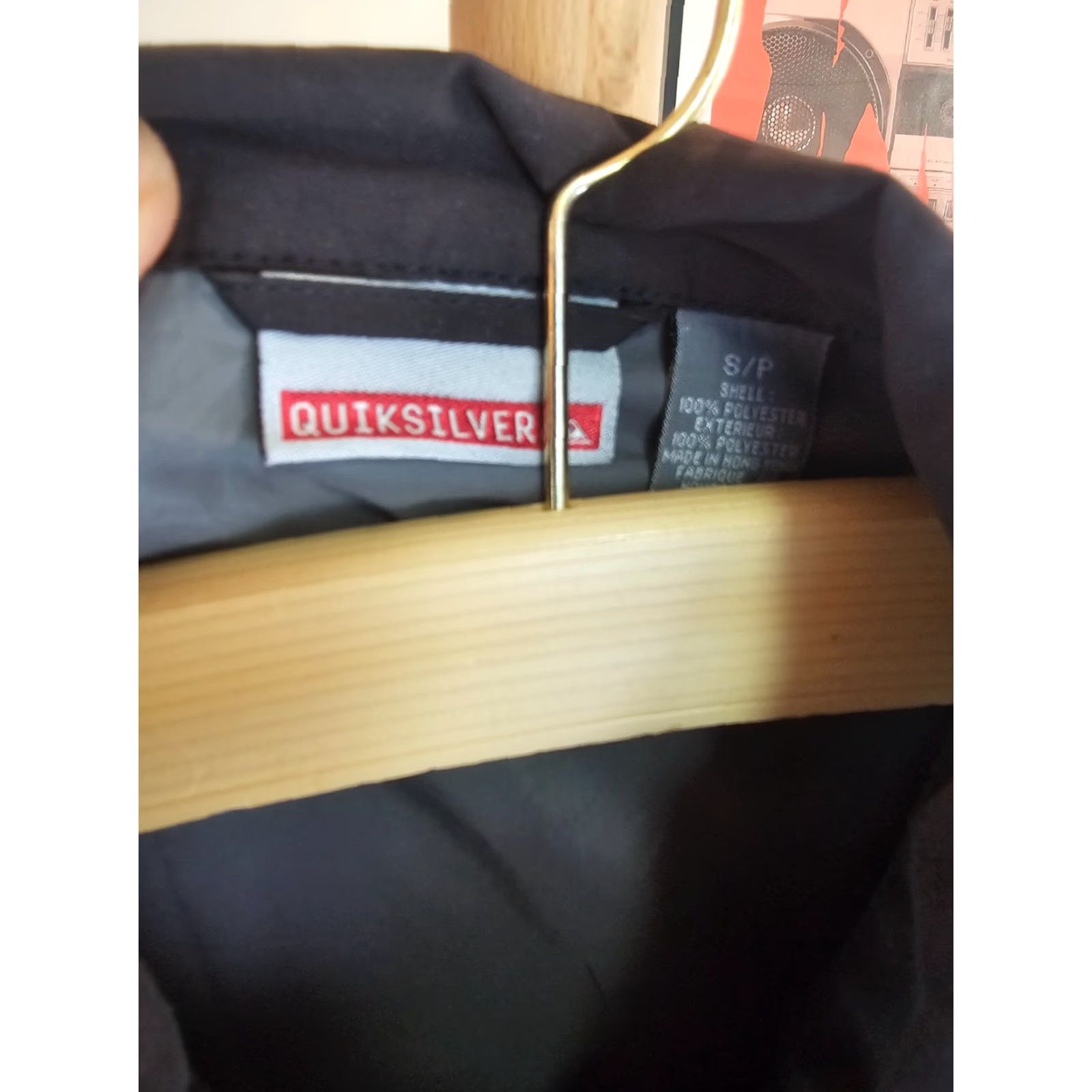 Quiksilver VINTAGE Quiksilver JACKET SZ SMALL Mens VINTAGE Y2K BLACK WINDBREAKER 20 INCH 23 INCH 25 INCH 26 INCH Size US S / EU 44-46 / 1 - 6 Thumbnail