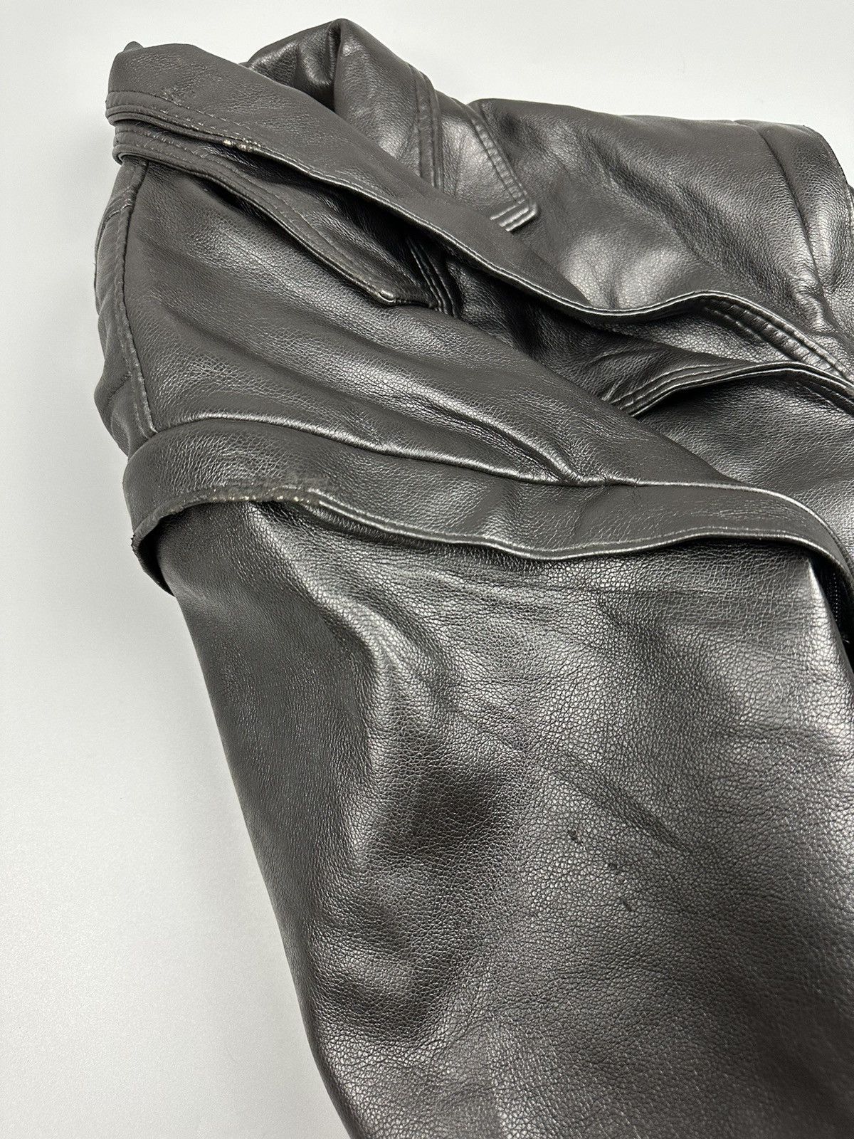 Vintage 🔥Rare Sick🔥Vintage Bottega Soft Leather Jacket Size US L / EU 52-54 / 3 - 21 Thumbnail
