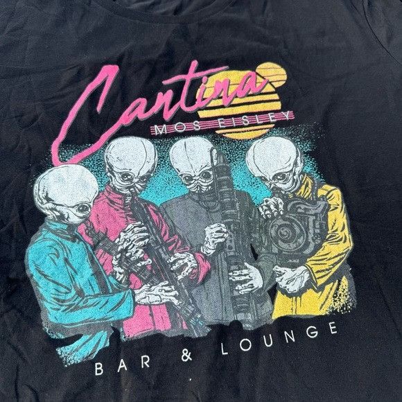 Star Wars NEW STAR WARS CANTINA MIAMI BLACK T-SHIRT SZ EXTRA LARGE XL Size US XL / EU 56 / 4 - 3 Thumbnail