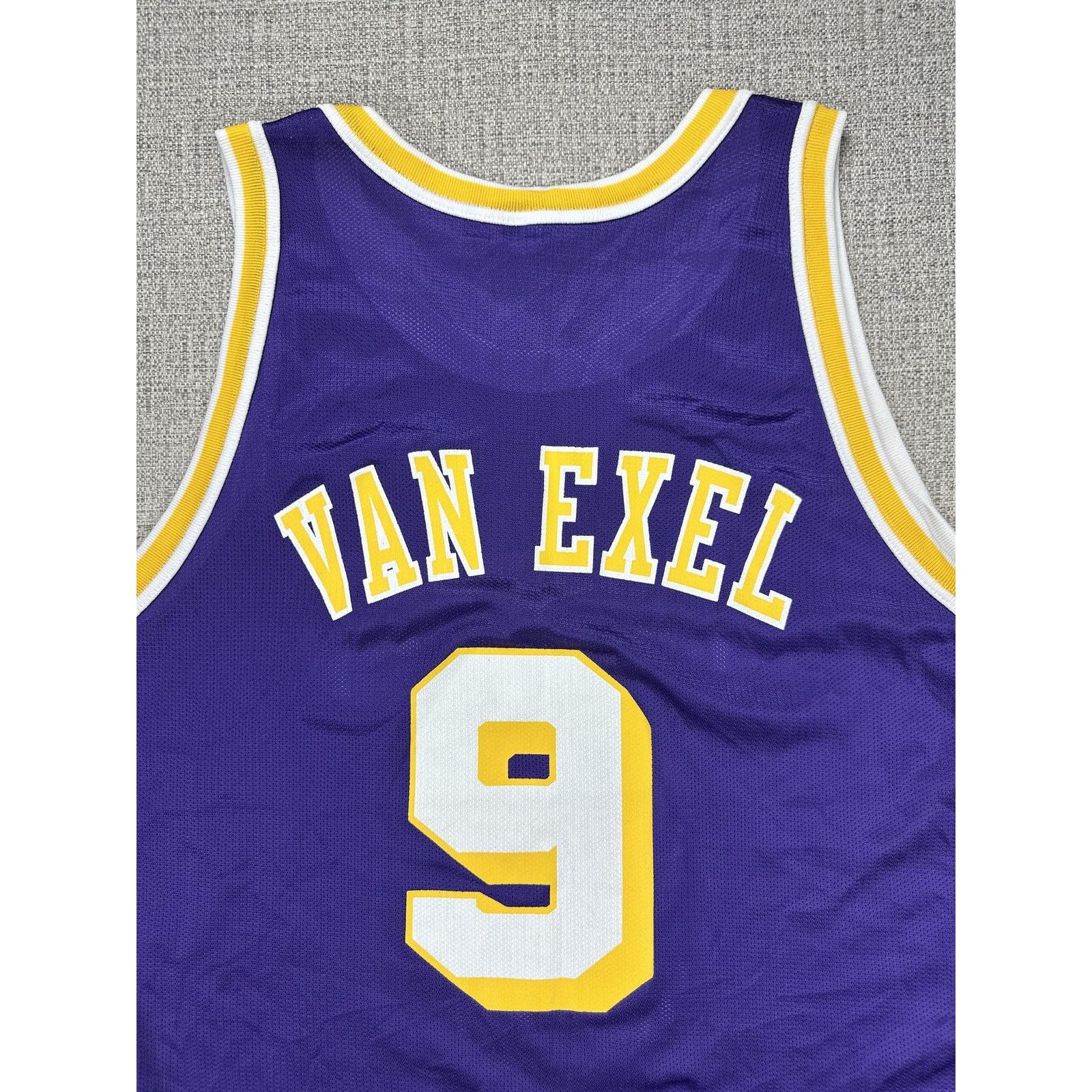 Champion Los Angeles Lakers Jersey 48 NBA Van Exel Champion 90s Clean Size US XL / EU 56 / 4 - 12 Thumbnail