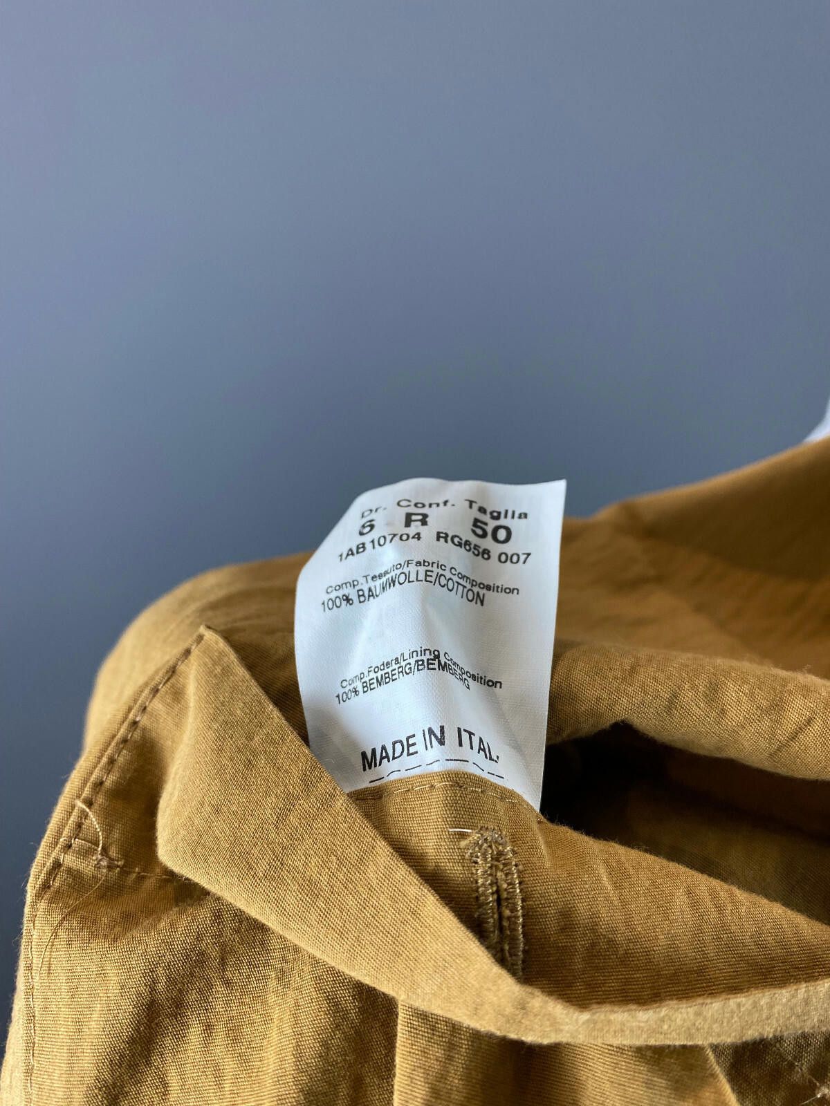 Romeo Gigli Men Romeo Gigli Cotton Three Button Blazer Jacket Size 50 Size US M / EU 48-50 / 2 - 10 Thumbnail