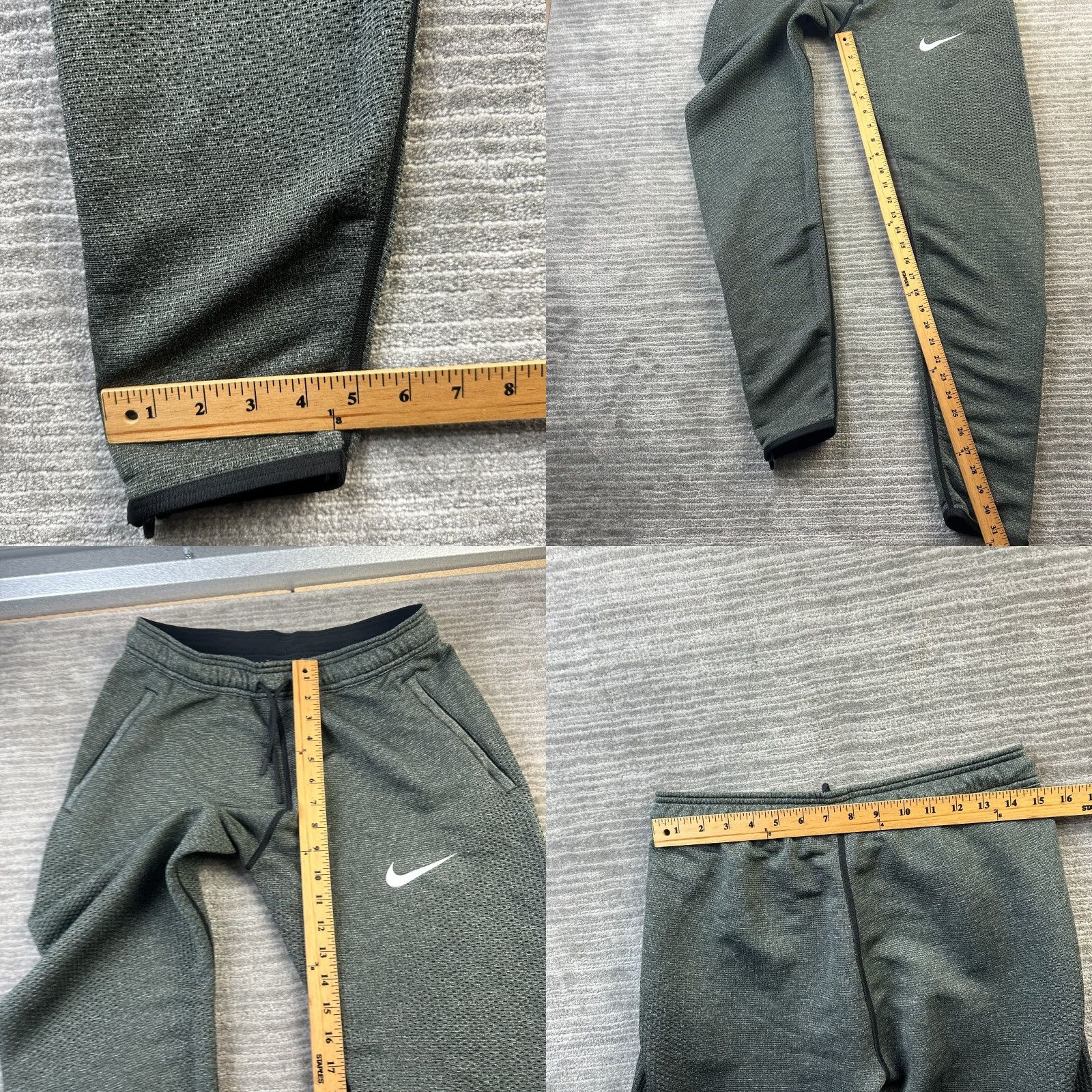 Nike Nike Pro Elite Pants Men Medium Grey Woven USA Olympic Team Track Sweatpants Size US 31 - 8 Thumbnail