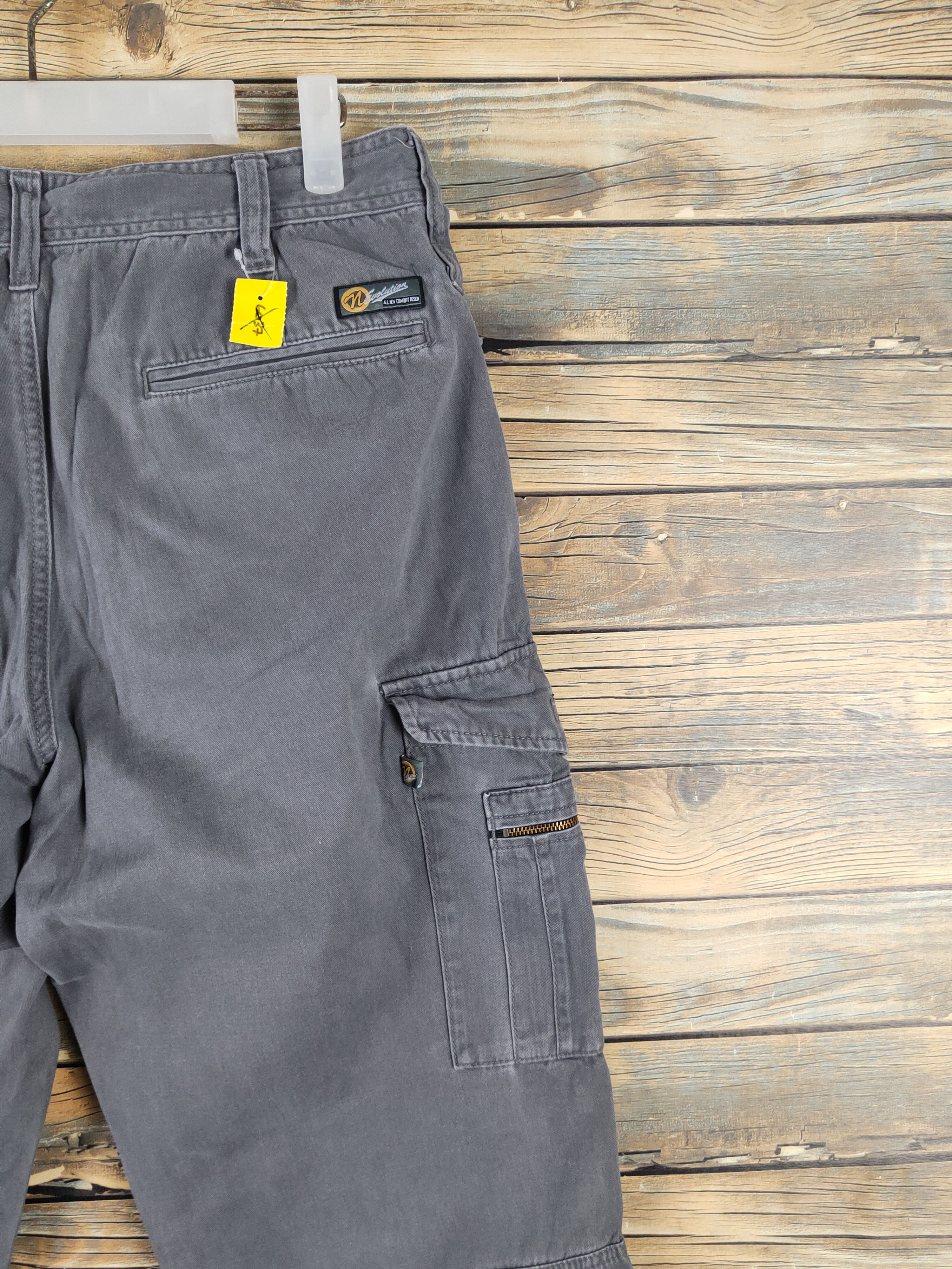 Japanese Brand N evolution Gray Multipocket Tactical Cargo Pants #W1901 Size US 30 / EU 46 - 12 Thumbnail