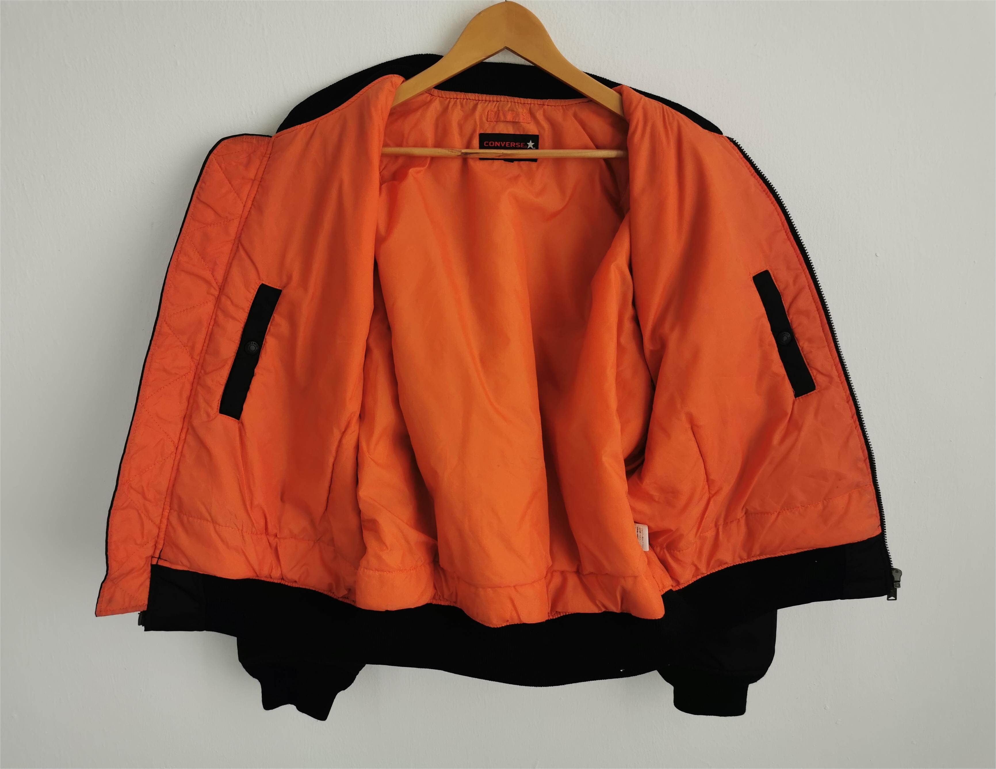 Converse Vintage Converse Bomber Nylon Jacket Size L Size US L / EU 52-54 / 3 - 4 Thumbnail