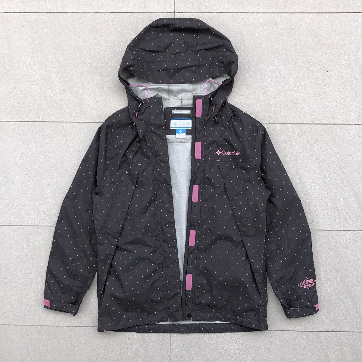 Columbia Columbia Omni-Tech Waterproof Breathable Polkadot Jacket Size M / US 6-8 / IT 42-44 - 1 Thumbnail