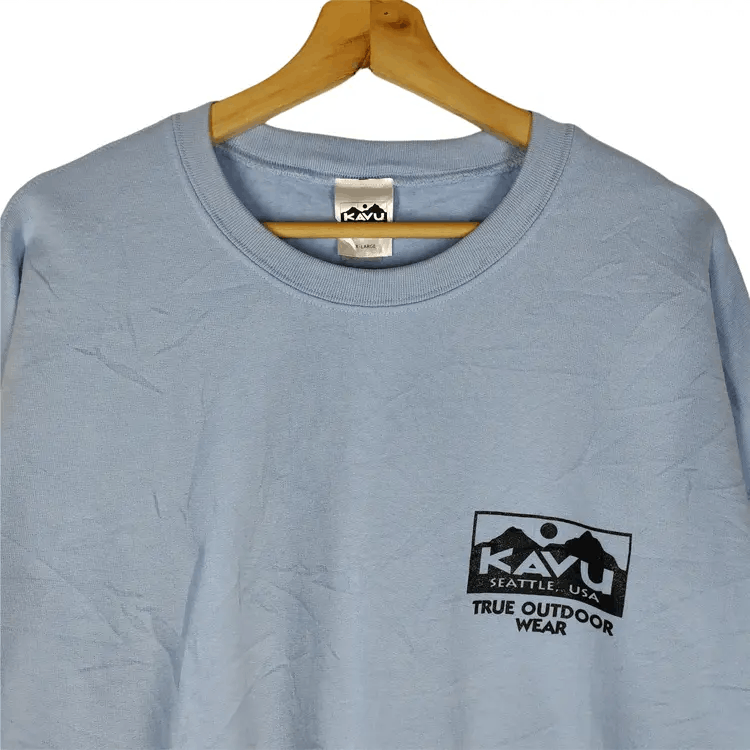 KAVU Vintage 00's KAVU Sweatshirts Size US XL / EU 56 / 4 - 3 Thumbnail