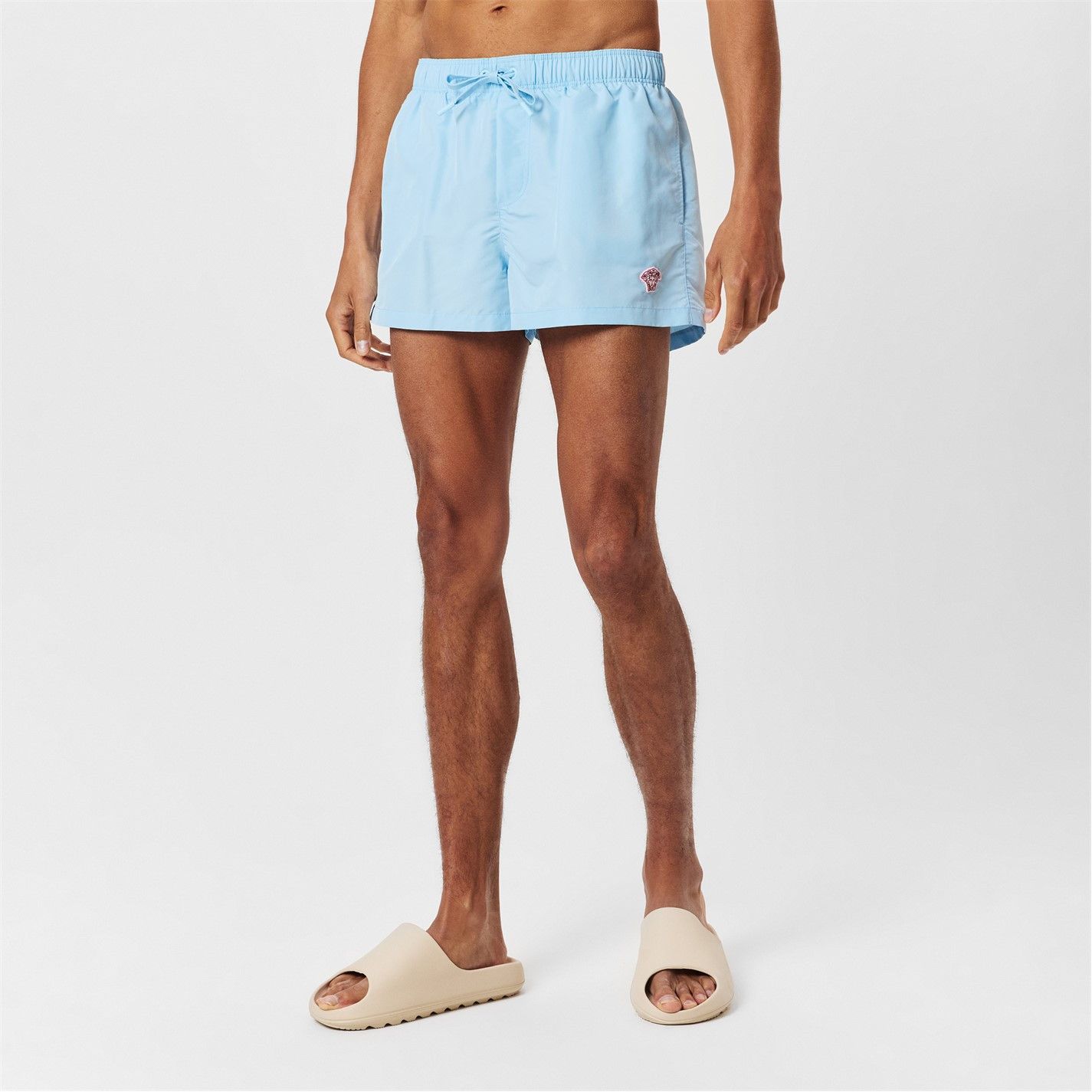 Versace o1g2r1mq0526 Crest Swim Shorts in Blue Size US 30 / EU 46 - 3 Thumbnail