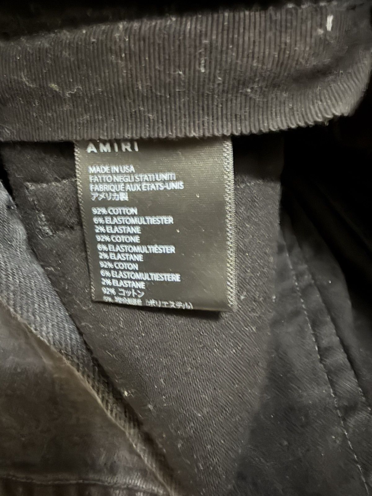 Amiri Amiri Size US 34 / EU 50 - 7 Thumbnail