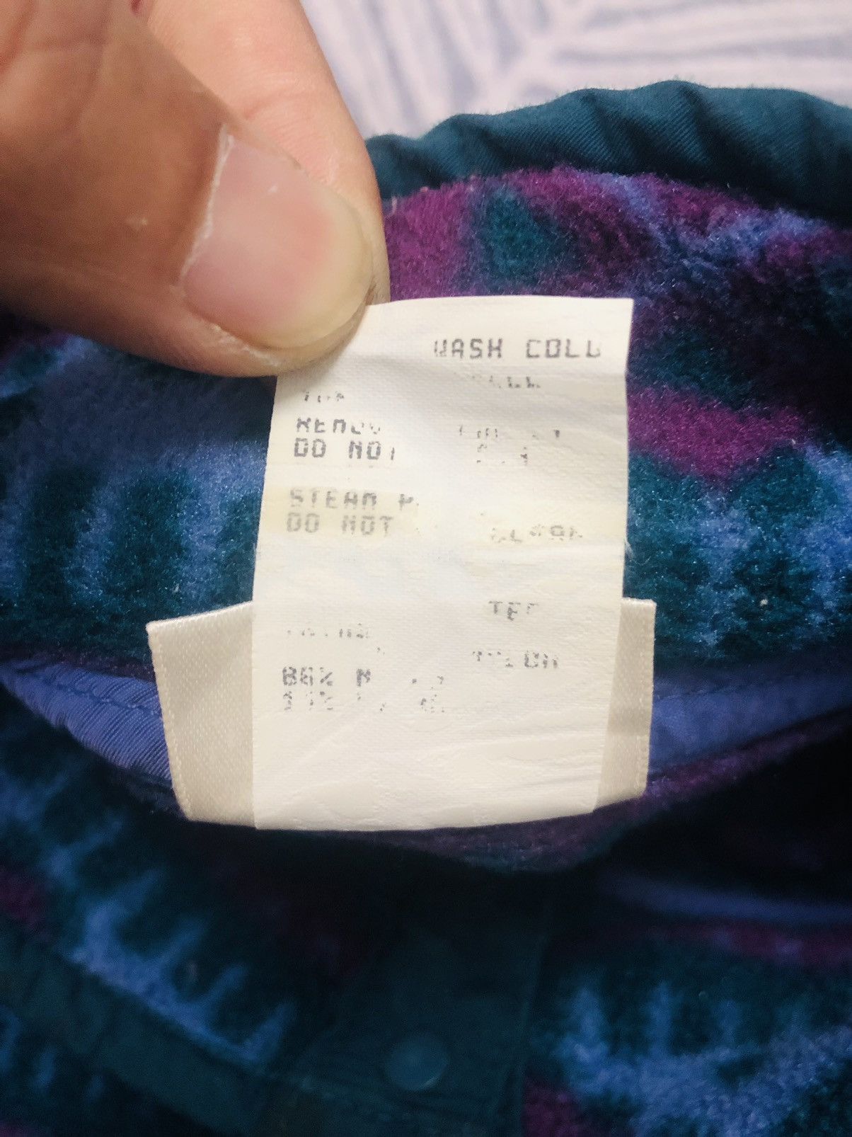 L.L. Bean × Vintage Rare colour Vintage L.L Bean Navajo fleece sweatshirt Size US XL / EU 56 / 4 - 7 Thumbnail