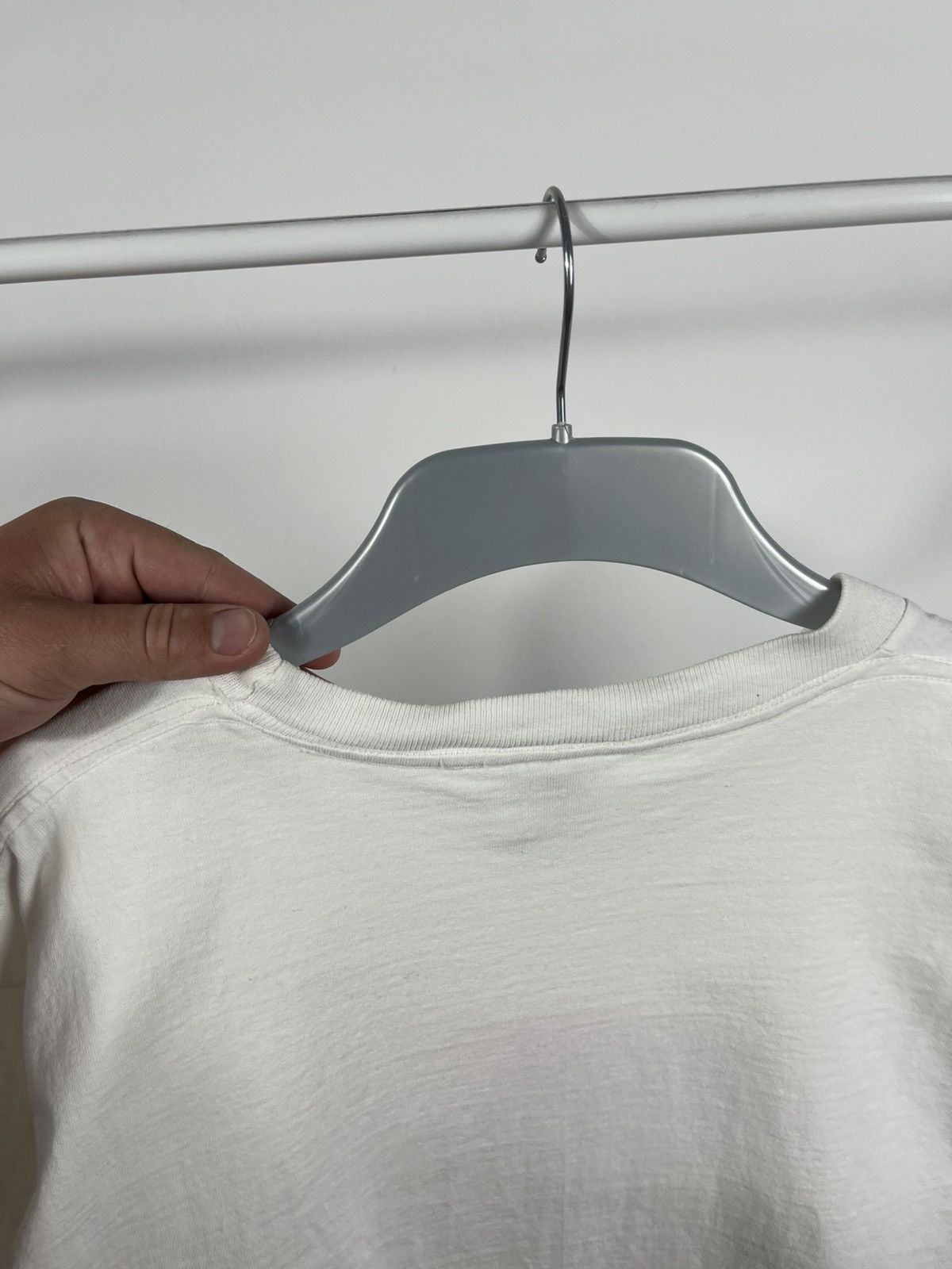 Nike × Vintage Vintage Nike T-Shirt Tee Made in USA 90s Logo White M Size US M / EU 48-50 / 2 - 10 Thumbnail