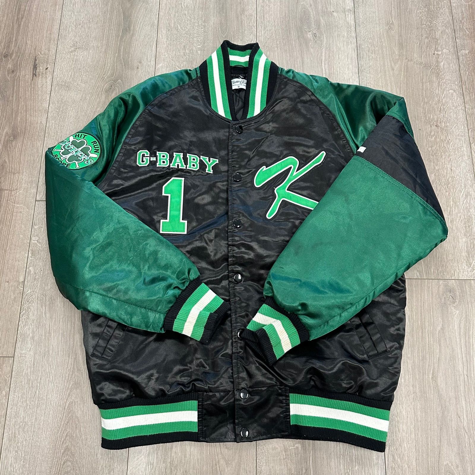 Vintage Hardball Kekambas G Baby Classic Reels satin bomber jacket Size US M / EU 48-50 / 2 - 4 Thumbnail