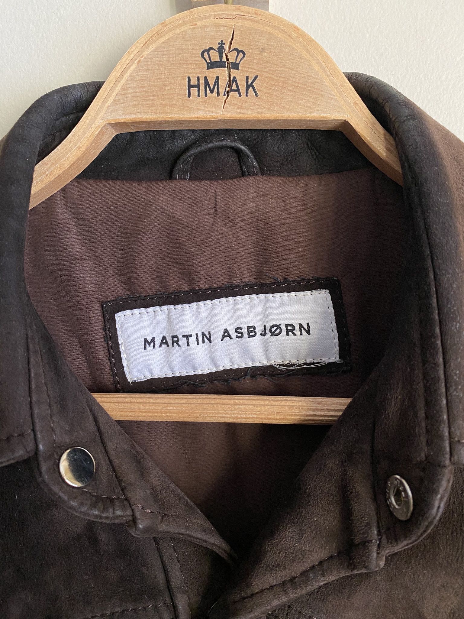 Martin Asbjorn FW16 Hybrid Leather Bomber Jacket Size US M / EU 48-50 / 2 - 8 Thumbnail