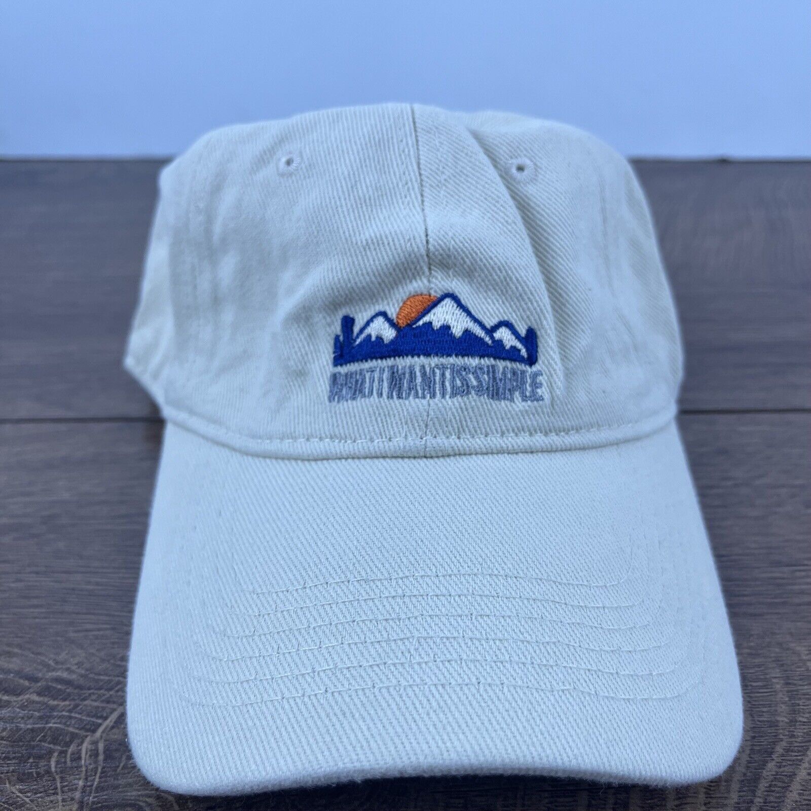 Other Simple Mountain Hat What I Want Simple Brown Cap Adjustable Size ONE SIZE - 1 Thumbnail