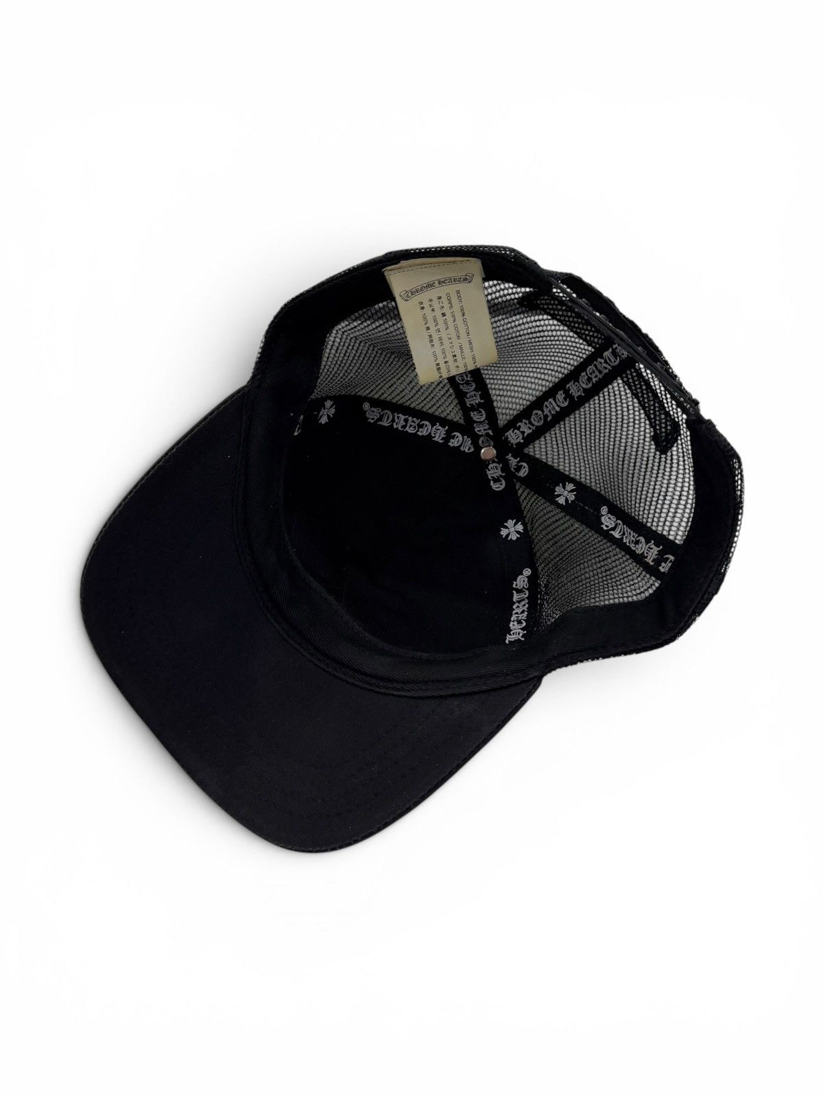 Chrome Hearts Chrome Hearts Fleur Trucker Hat Size ONE SIZE - 4 Thumbnail