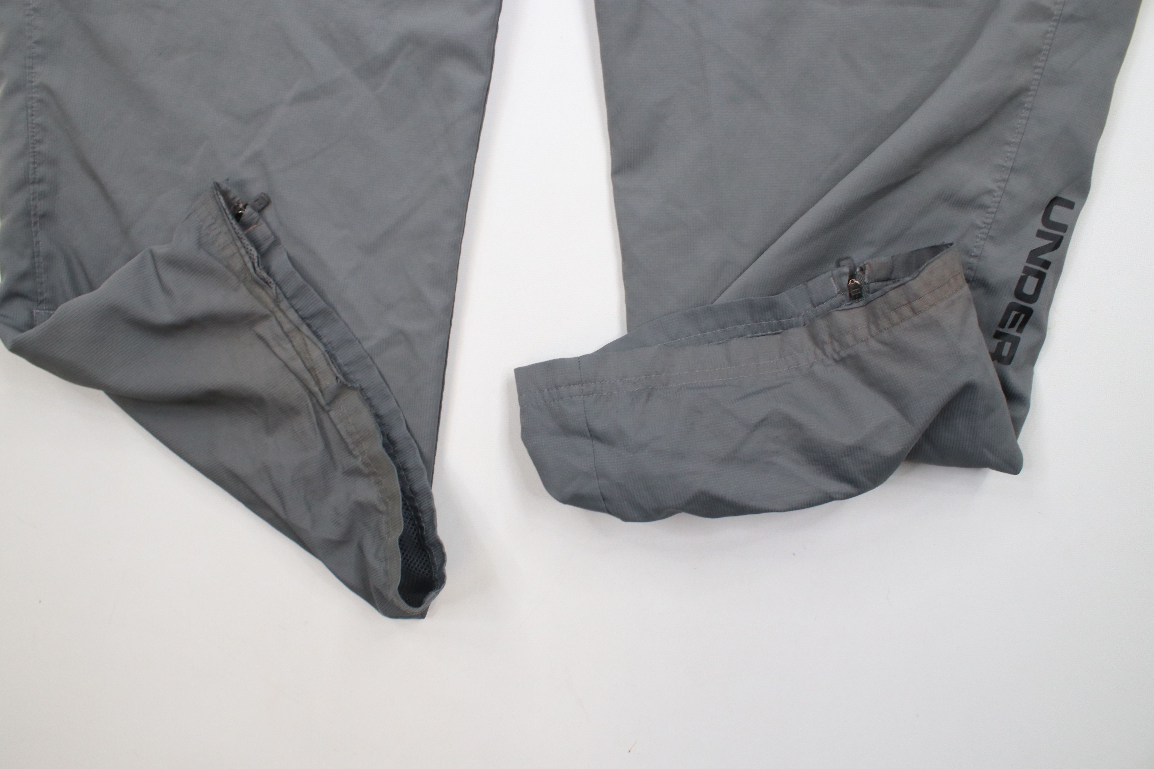 Under Armour × Vintage Under Armour Spell Out Loose Fit Wide Leg Lined Pants Size US 40 / EU 56 - 6 Thumbnail