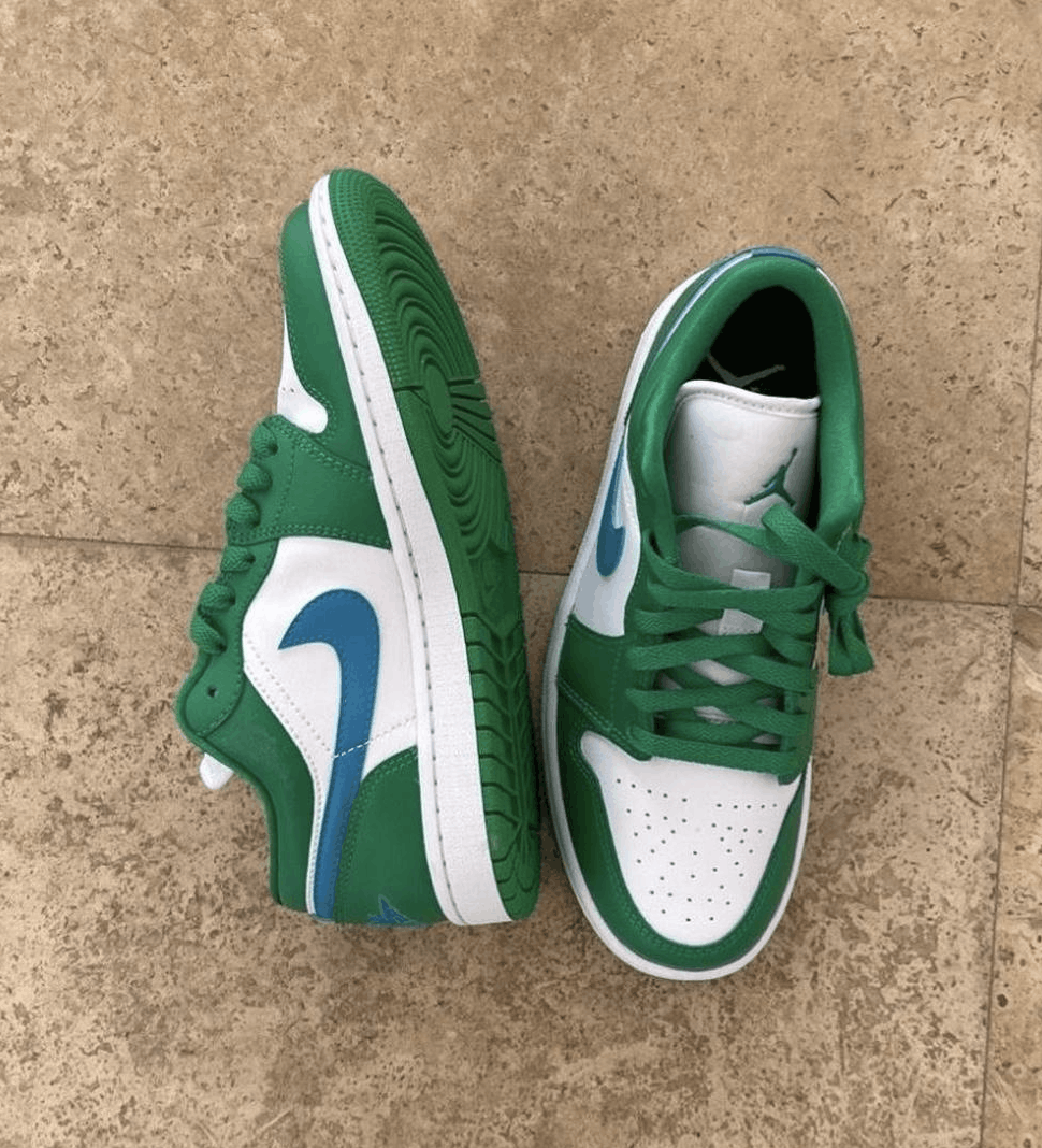 Jordan Brand × Nike Women’s Jordan 1 Low Lucky Green size 7 Size US 7 / IT 37 - 1 Thumbnail