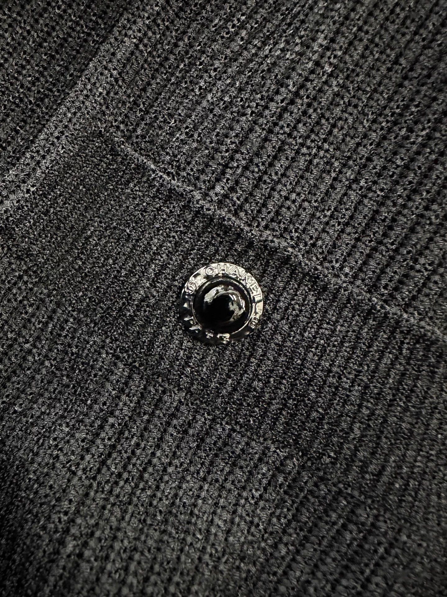 Chanel Chanel black knit blouse dress FR38 Size S / US 4 / IT 40 - 6 Thumbnail