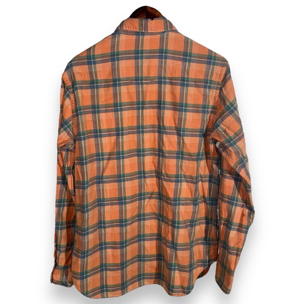 Polo Ralph Lauren 90s Orange Polo Ralph Lauren Western Pearl Snap Shirt Size M Size US M / EU 48-50 / 2 - 8 Thumbnail