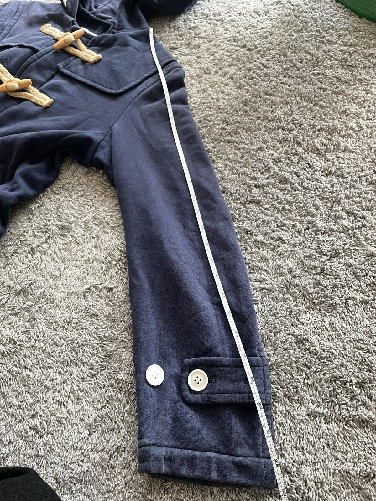 Comme des Garcons Comme Des Garcons Blue Duffle Coat S19905 Size US S / EU 44-46 / 1 - 25 Thumbnail
