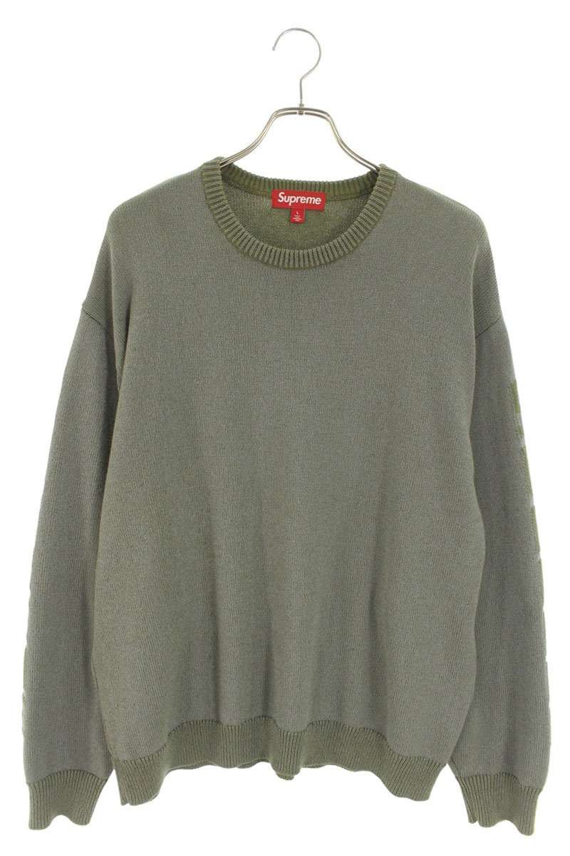 Supreme Supreme Reflective Sweater Green Size L Size US L / EU 52-54 / 3 - 1 Thumbnail