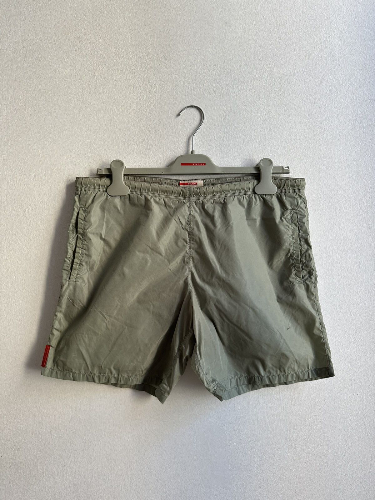 Prada Prada Vintage 90s Sport Collection Nylon swimming Shorts Size US 30 / EU 46 - 1 Thumbnail