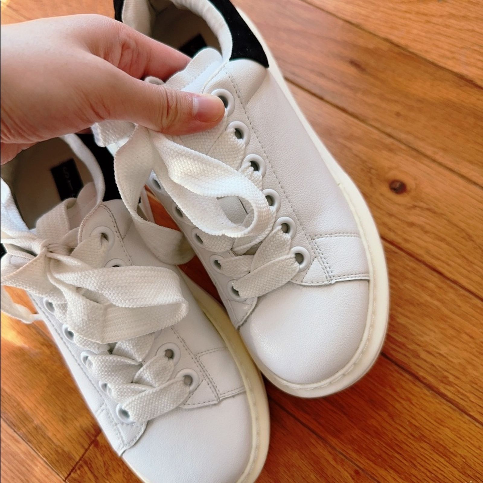 Steve Madden Steven Madden Leather Platform Sneakers Women's 5M Size US 5 / IT 35 - 5 Thumbnail