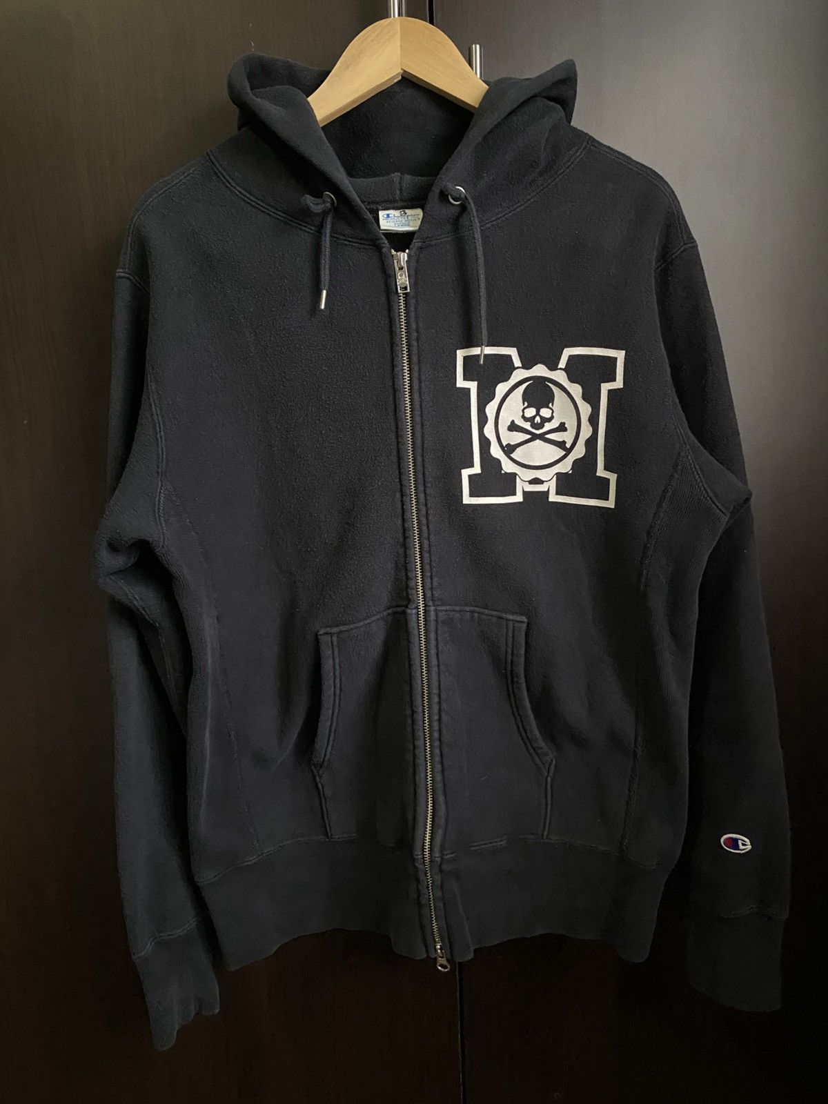 Mastermind Japan Champion x Mastermind Japan Zip Up Hoodie Size US L / EU 52-54 / 3 - 1 Thumbnail