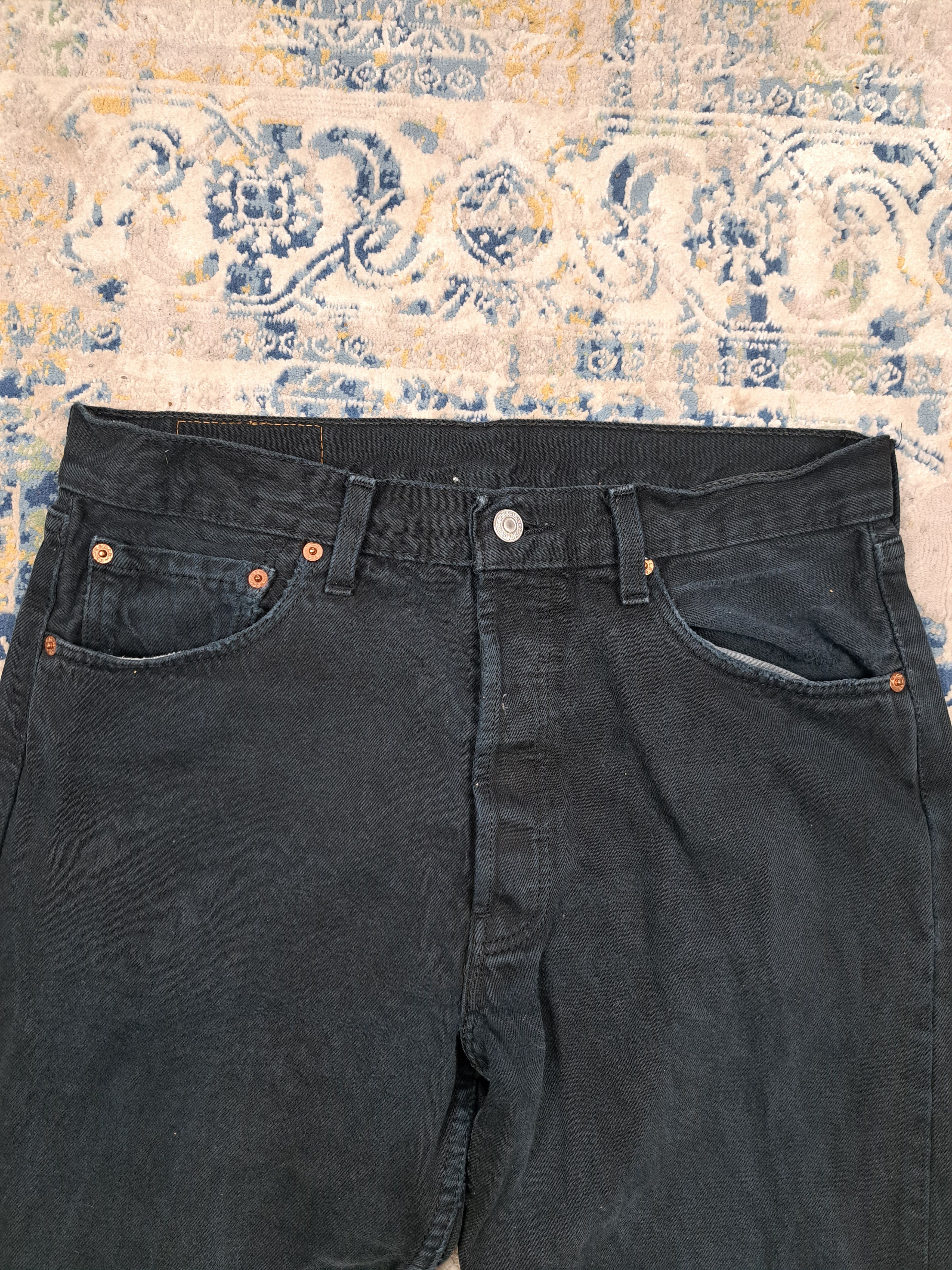 Levi's Vintage 1999 Levis 501 Straight Fit Washed Jeans Denim Pants Size US 34 / EU 50 - 6 Thumbnail