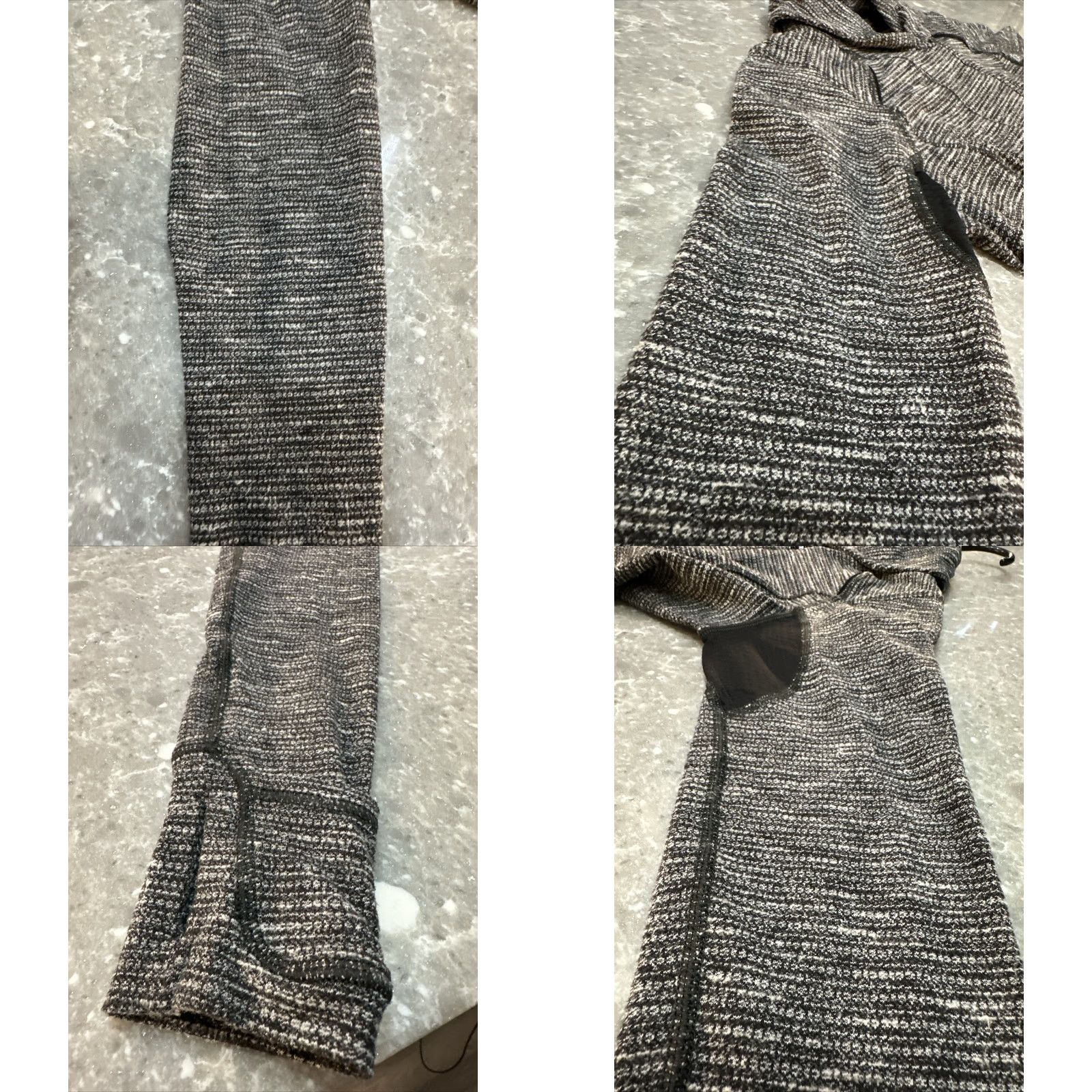 Lululemon Lululemon Think Fast Women’s 1/4 Zip Pullover Shirt Adult Size 4 Black Heathered Pocket Quilt Zip Pullover Women Think Fast Size S / US 4 / IT 40 - 11 Thumbnail