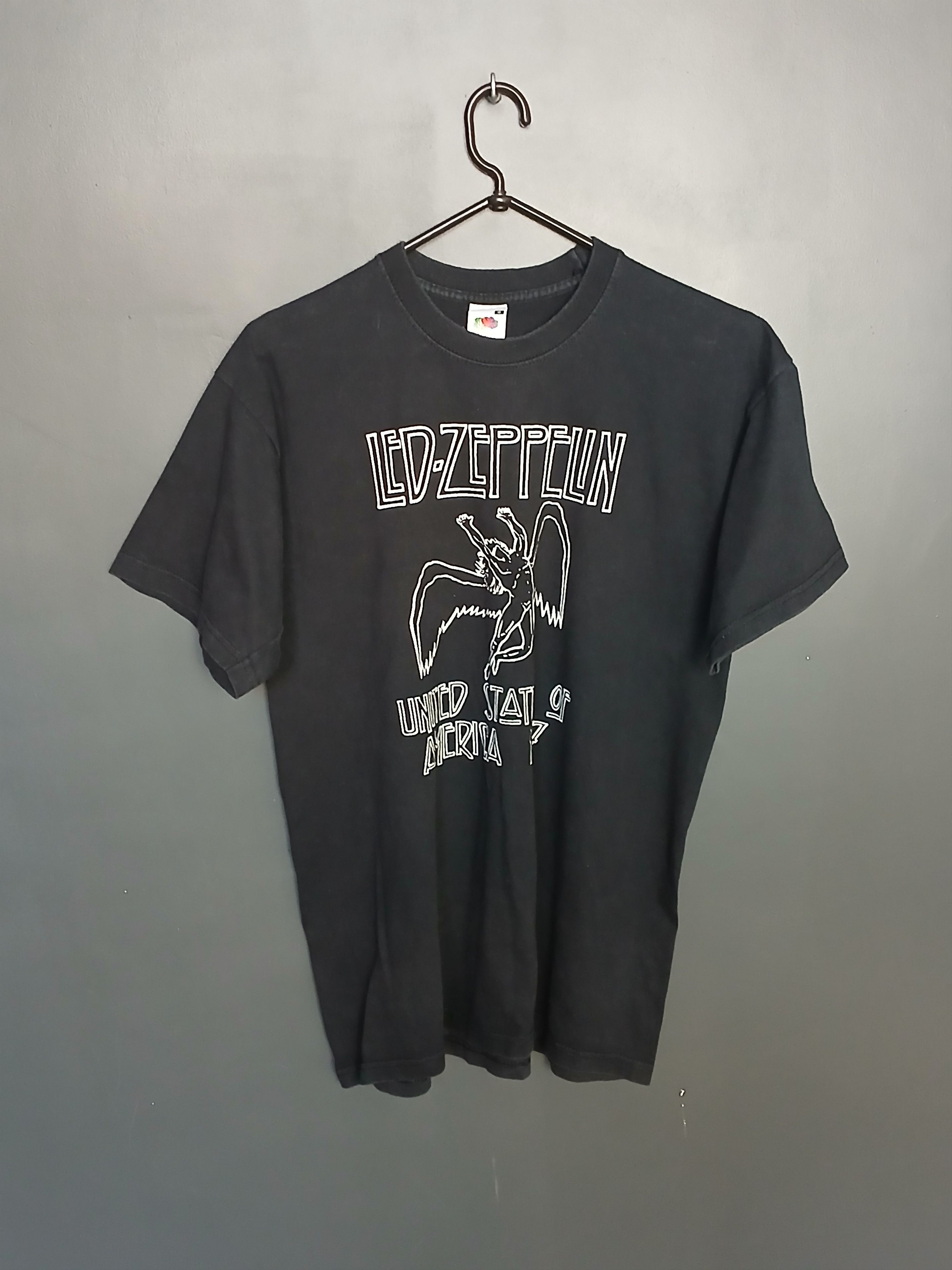 Band Tees × Led Zeppelin Led Zeppelin United States Of America 1977 T-Shirt Size US M / EU 48-50 / 2 - 1 Thumbnail