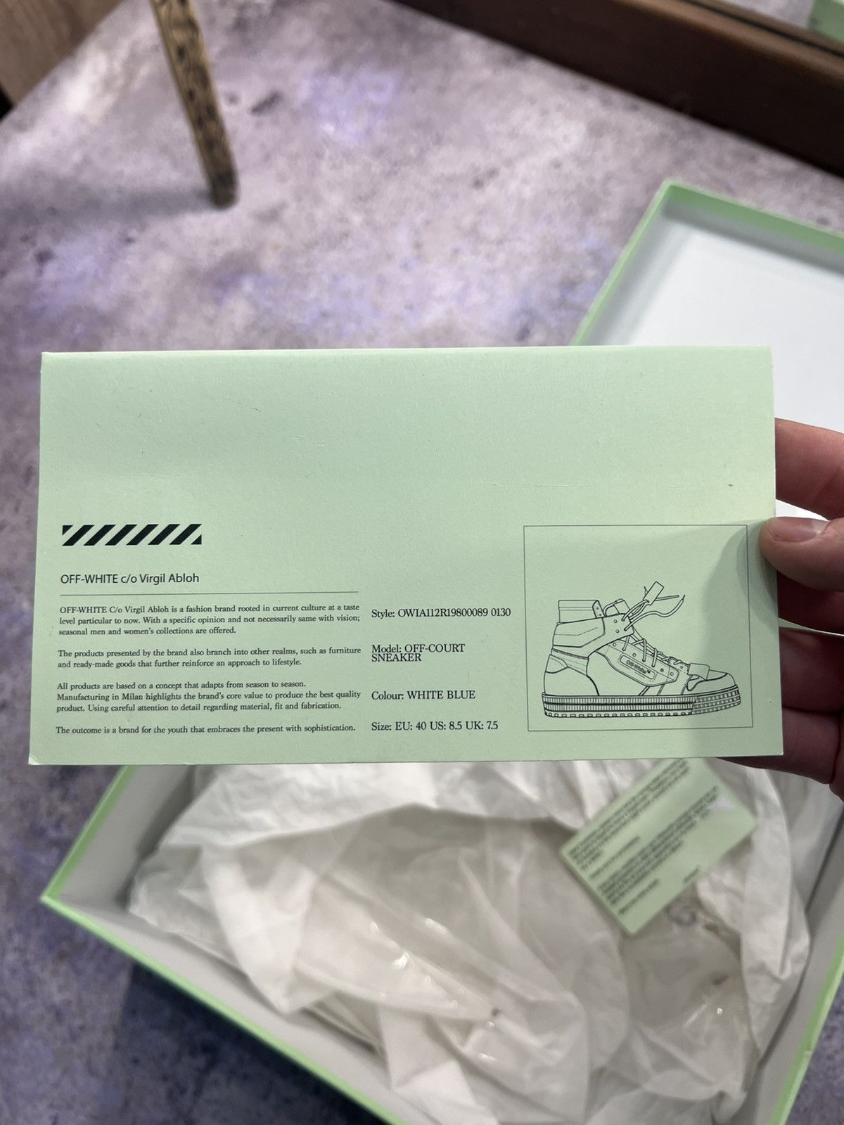 Off-White Off White Off-Court 3.0 High Size US 7.5 / EU 40-41 - 21 Thumbnail