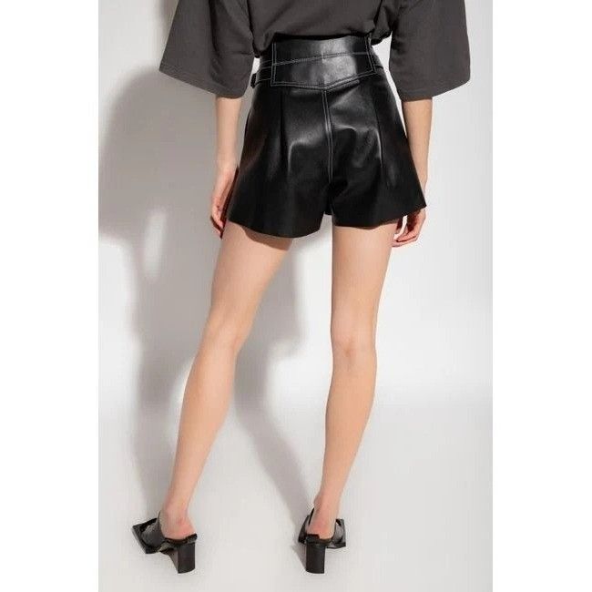 Other Black Leather Shorts - The Mannei -SAKIB -EU 40 / USA Size 1 Size 32" / US 10 / IT 46 - 4 Thumbnail