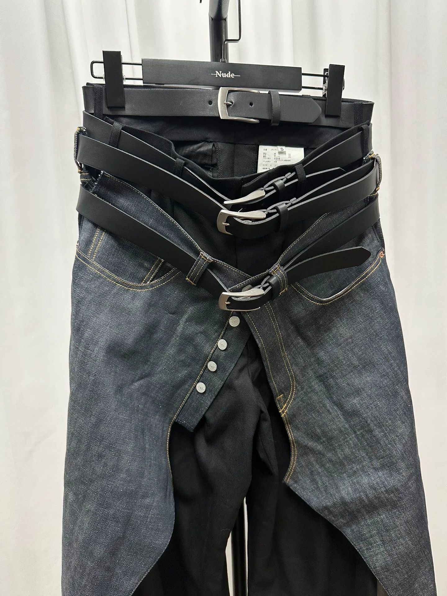 Junya Watanabe Junya Watanabe 4-Belt Paneled Pants Size S Waist74 L108 Size 26" / US 2 / IT 38 - 2 Thumbnail