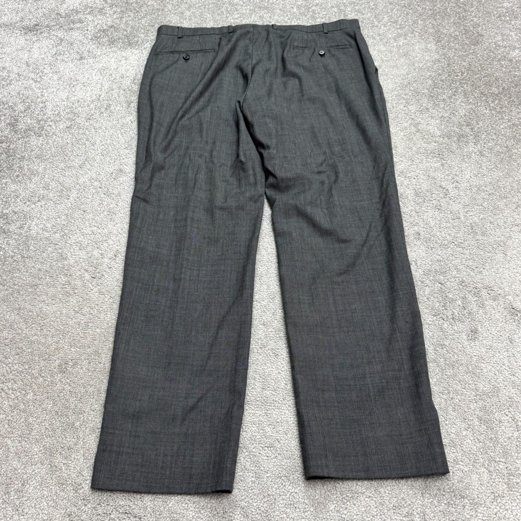 Ralph Lauren Lauren Ralph Lauren Wool Pants Men 38x30 Gray Straight Leg Dress Pants Size US 38 / EU 54 - 2 Thumbnail