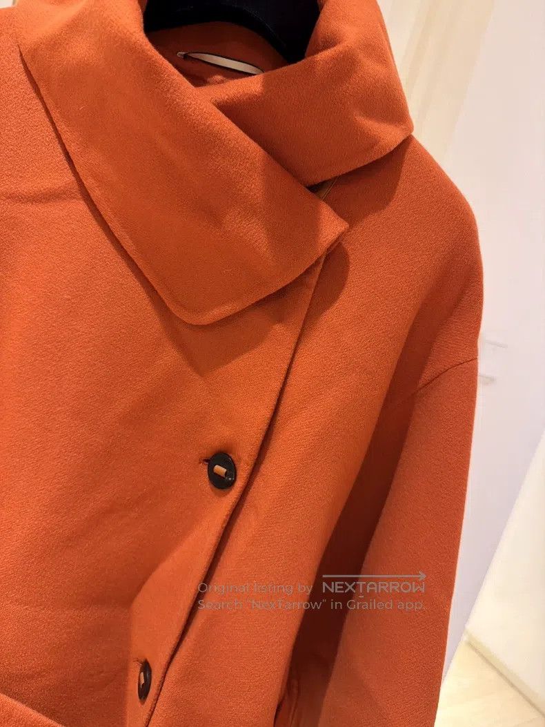 Hermes Hermes Single-breasted cashmere coat Size XS / US 0-2 / IT 36-38 - 3 Thumbnail