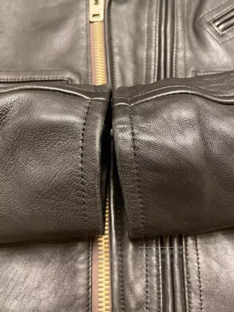 Neighborhood Neighborhood Sheepskin jacket, motorcycle, jacket, leather Size US M / EU 48-50 / 2 - 5 Thumbnail